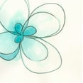 thumbnail image 2 of Vess, June Erica 26x26 White Modern Wood Framed Museum Art Print Titled - Floral Gesture III, 2 of 4