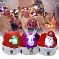 thumbnail image 3 of Sombreros De Navidad LED Encantador Muñeco De Nieve ElK Santa Claus Para Adultos Y Niños Regalo De Navidad Sombreros De Navidad Familiares ANGGREK Otros, 3 of 3