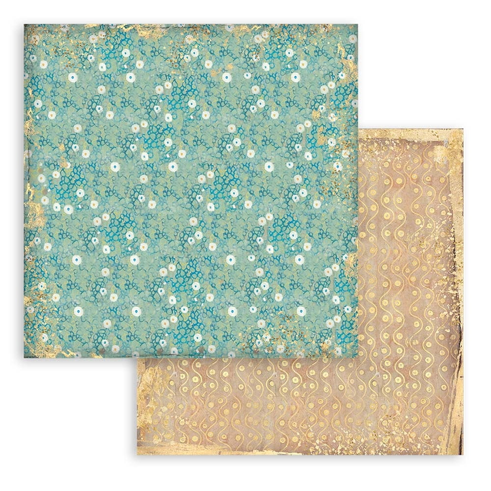 Stamperia Backgrounds Double-Sided Paper Pad 12"X12" 10/Pkg-Klimt