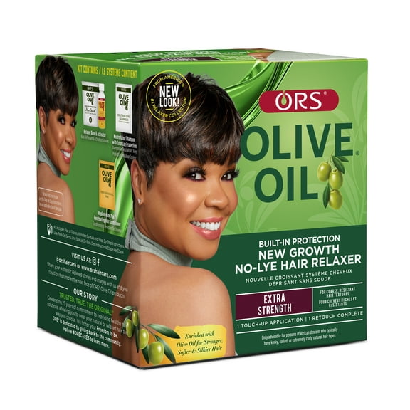 ORS Built-In Protection No Lye Hair Relaxer Systems Extra Strength, Coarse, Unisex, Adult