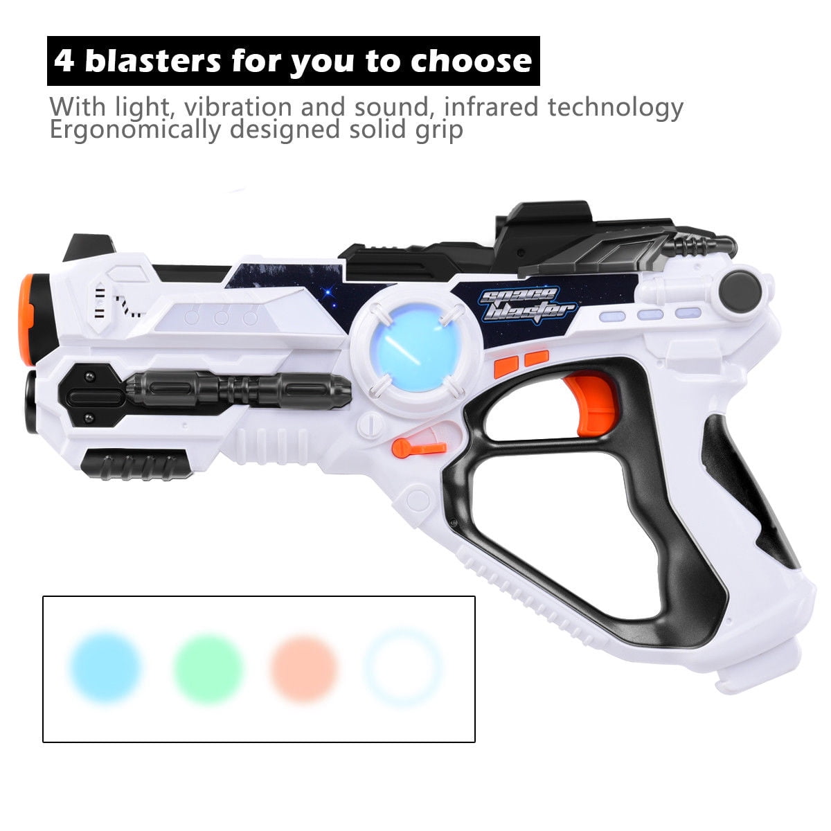 4 player laser tag set