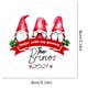 thumbnail image 2 of Wmkox8yii Adecuado para decorar adornos navideños en la puerta de la corona del árbol de Navidad. Wmkox8yii gf9673, 2 of 2