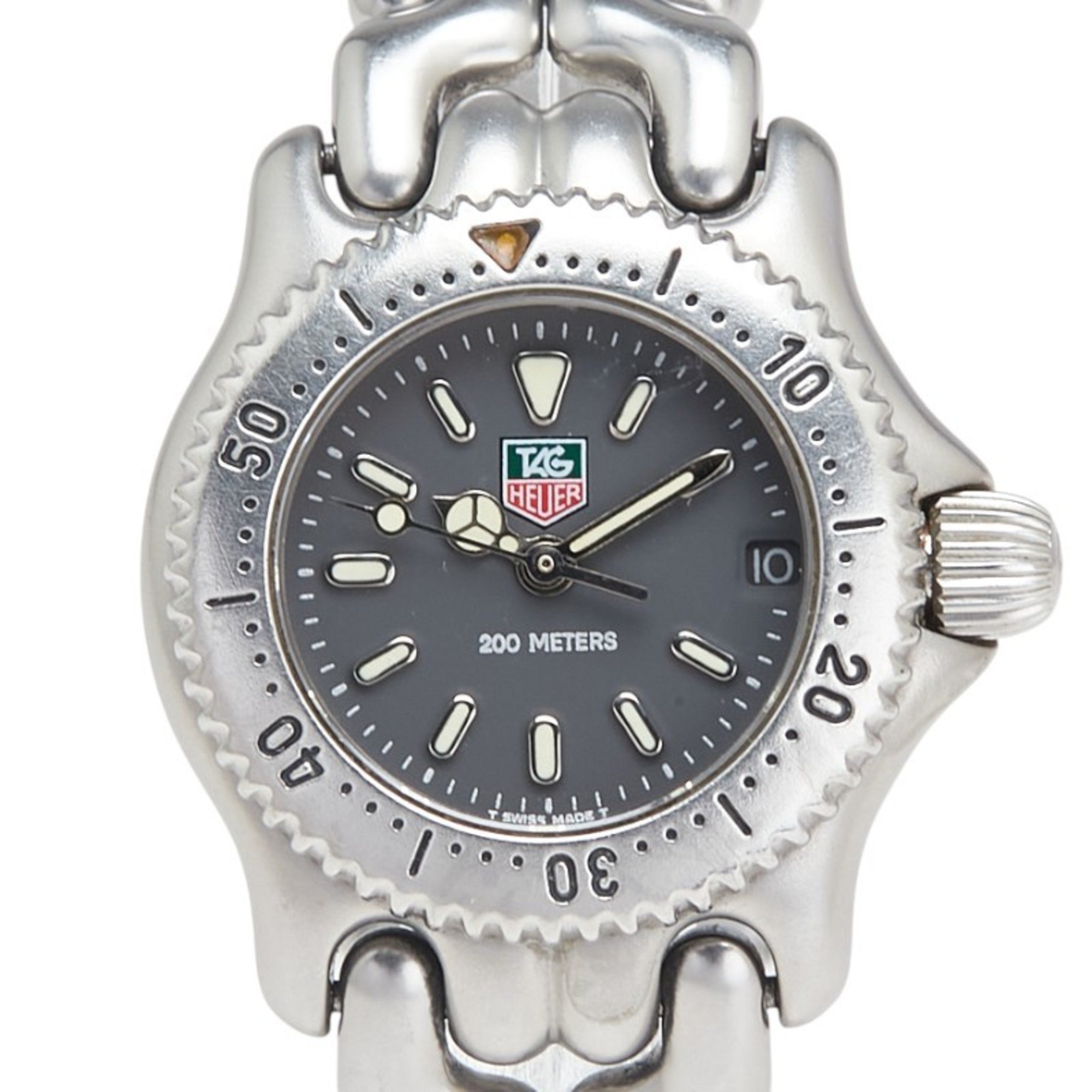 TAG Heuer Cell Watch WG1214-K0 Quartz Black Dial Stainless Steel Women\'s HEUER TAG HEUER Professional Formula 1 WA1214 Quartz Mid Size  main image 4