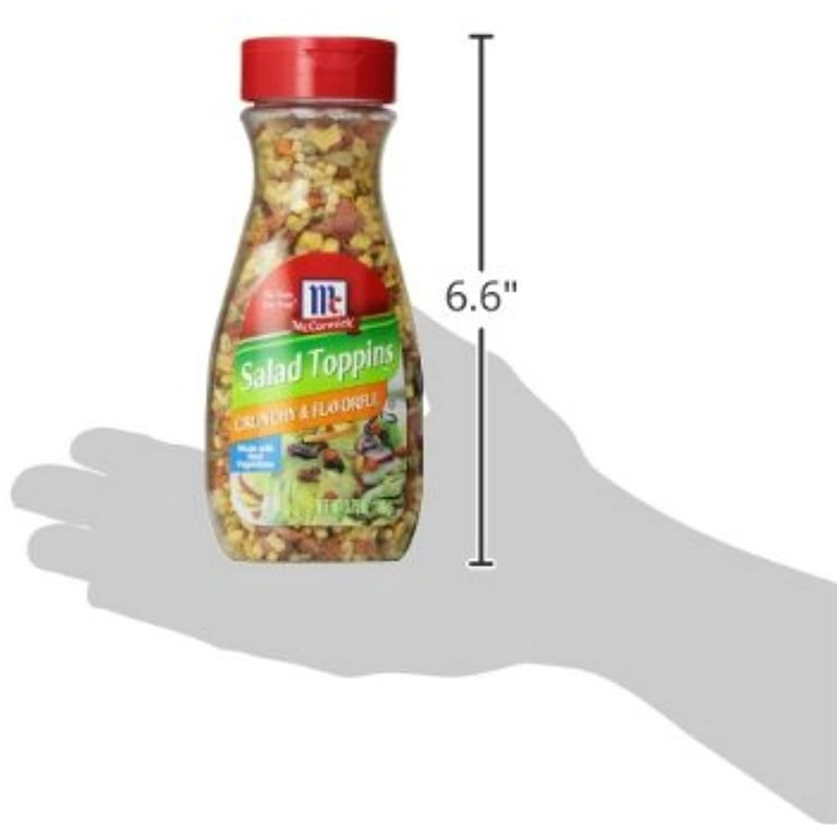  McCormick Salad Toppins Crunchy & Flavorful, 3.75 oz : Grocery  & Gourmet Food