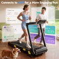 thumbnail image 7 of Foldable Walking Pad with Incline 15%, Walking Pad with Handle Fits Laptop, 300 lbs Capacity, 7.5mph Treadmil, 7 of 7