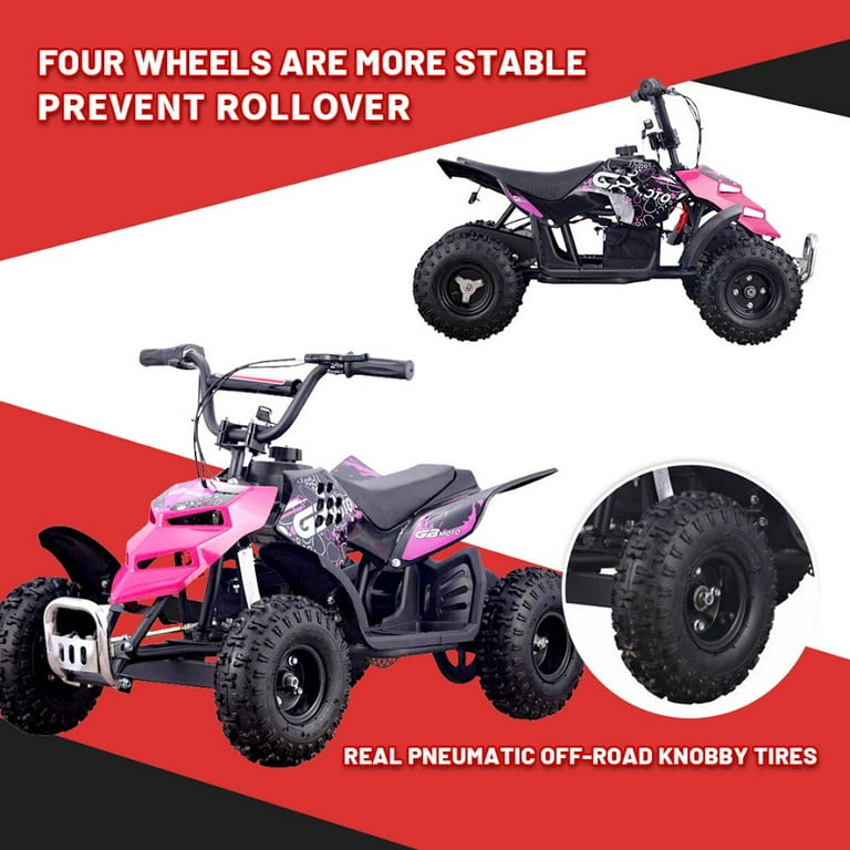 POCKET QUAD ELECTRIQUE 24 VOLTS ENFANT MONSTER