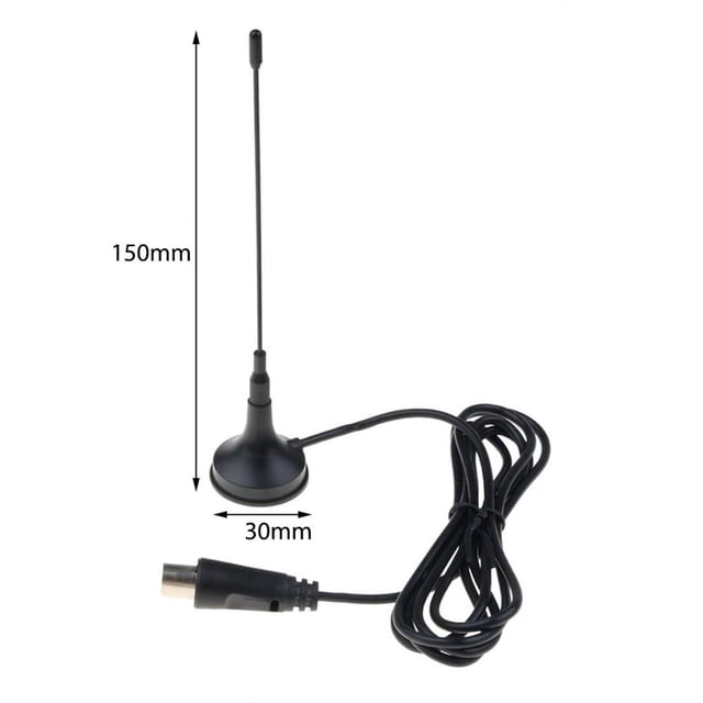 Mini Antena De Tv Dvb-T2 5Dbi Antena De Interior Antena Digital Para Dvb-T Tv Hdtv Fácil De Instalar Vogacara EL011583-00