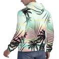 thumbnail image 6 of Sigee Tropical Summer Palm for Men's Pullover Hoodie Sweatshirts Adult Casual Long Sleeve Sweatshirts ,Sizes S-4XL-Small, 6 of 7