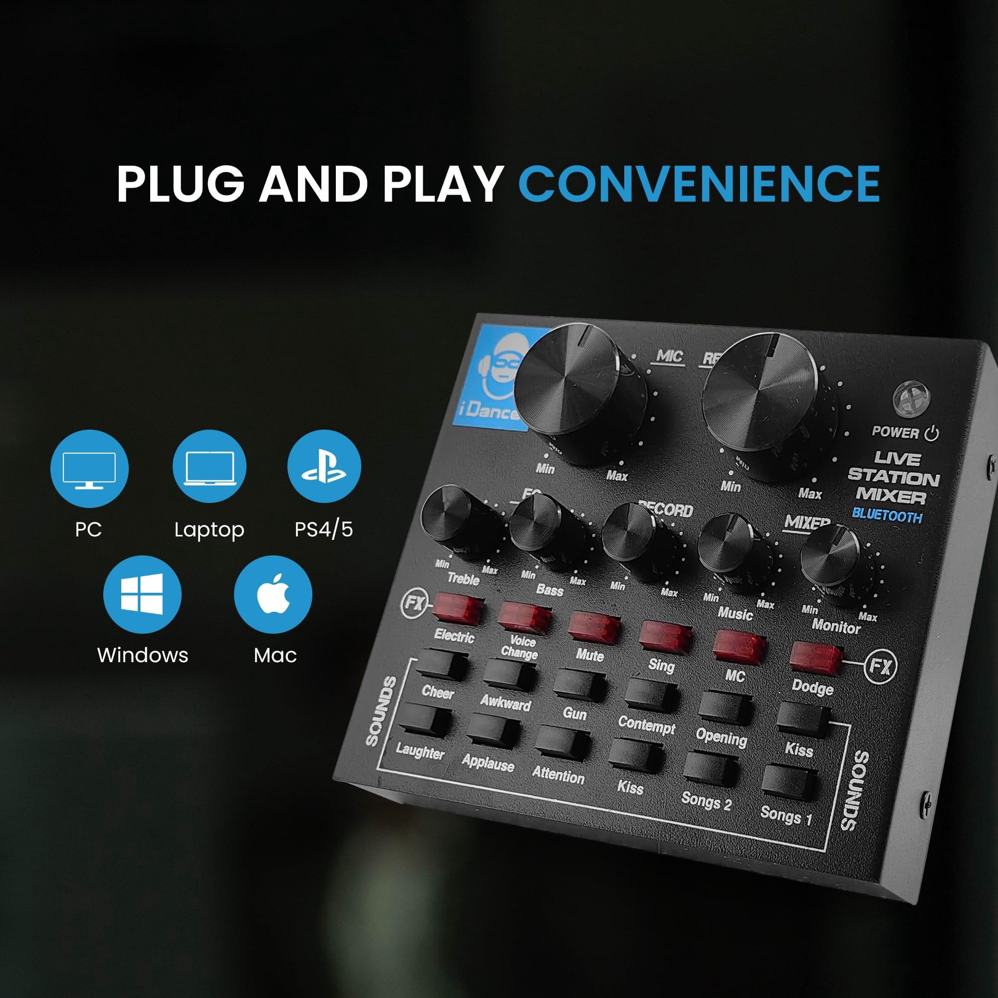Idance MS1812 Record Station Mixer