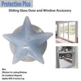 thumbnail image 5 of Mecanismo de bloqueo de accesorio de puerta y ventana corrediza de vidrio Protection Plus Azul, 5 of 5