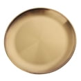 thumbnail image 2 of Paquete de 2 s de acero inoxidable, s de cena de metal de 9.0 in para niños pequeños, para picnic / camping al aire libre, saludable y Macarena Plato llano de acero inoxidable, 2 of 8