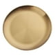 thumbnail image 2 of Plato llano de acero inoxidable 2x Ensalada Postre Aperitivo de Dorado Vajilla 23cm Magideal Plato llano de acero inoxidable, 2 of 7