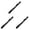 Black 3PCS, variant on Medical First Aid LED Pen Light Flashlight Torch Doctor Nurse EMT Emergency