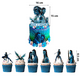 thumbnail image 4 of Globos decorativos para fiesta de cumpleaños alusivos a Avatar, 4 of 6