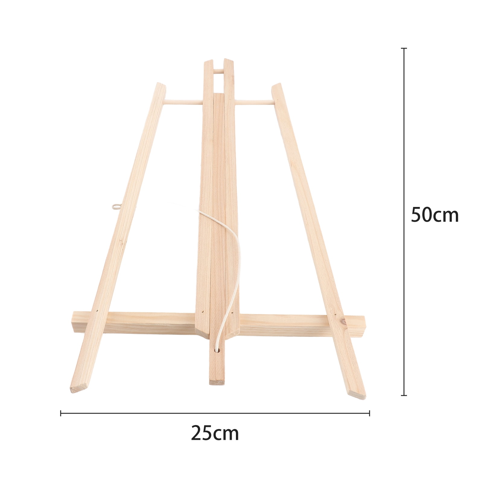 Easel Mini Portable Wooden Art Easel Stand Adjustable Angle Tabletop Painting Easel Display Stand Art Supplies For Children Students Artist Adults