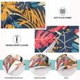 thumbnail image 3 of Tropical Exotic Leaves Plush Pillow Cases Queen Size Ultra Soft Warm Pillowcases with Zipper 20"x30", 3 of 9