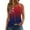 Wine, variant on Women's Patriotic American Flag Tank Top Sleeveless Casual Summer Shirt for Independence Day & Everyday Wear Black L