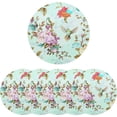 thumbnail image 7 of GZHJMY Round Braided Placemats Rose Floral Birds Round PVC Woven Place Mats Indoor Washable for Dining Tables 15 inch Heat Resistant Round Table Mats for Kitchen, 7 of 7