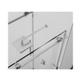 thumbnail image 6 of Elegant Kitchen & Bath SD101-6076BNK Tempered Glass & Metal Shower Door, Brushed Nickel, 6 of 8
