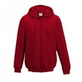thumbnail image 1 of Awdis Plain Mens Hooded Full Zip Hoodie / Zoodie, 1 of 2
