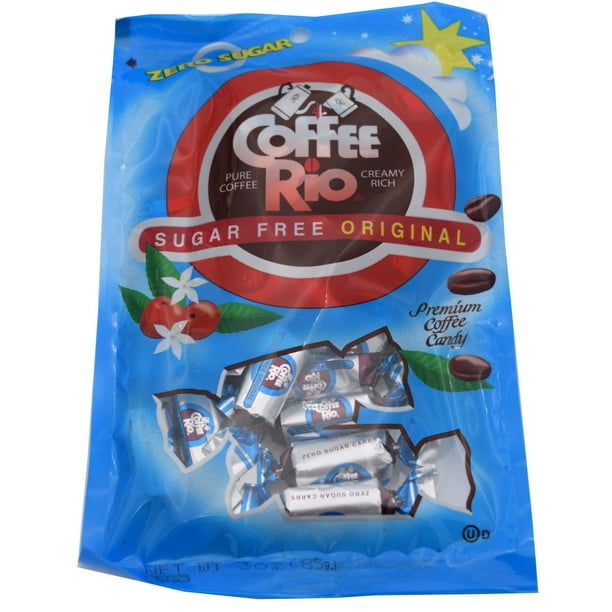 Adams & Brooks SugarFree Coffee Rio Candy, 3.5 Oz.