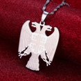 thumbnail image 2 of HAHDAXIA République de Serbie Pendentif Aigle Colliers pour Femmes Serbie Bijoux Serbe, 2 of 2