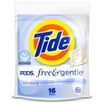 thumbnail image 1 of Tide Capsules de Lessive PODS Free & Gentle, Lessive Tide PODS, Dosettes de Lessive, Capsules de Lessive, Lot de 16, 1 of 28