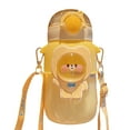 thumbnail image 2 of AURORA TRADE Water Bottles with Straw, 720Ml Kawaii Water Bottles, Cute Water Bottles Modern Water Jug, Women/Teen Girl/School, 2 of 8