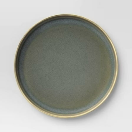 Stoneware Tilley Dinner Plate Olive Green