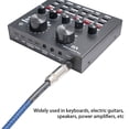 thumbnail image 3 of Electronic Guitar Male to Male Audio Adapter Cable Power Amplifier 6.35mm Extender Converter Double Shielding Sound Equipment, 3 of 9