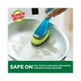 thumbnail image 3 of Scotch-Brite Soap-Dispensing Dishwand, 2.5 x 9.5, Yellow/Green, Each, 3 of 3
