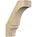 thumbnail image 3 of Ekena Millwork BRC04X10X14BOA00RDF Genouillère Balboa Rugueuse 4"L x 10"P x 14"H, Douglas Sapin, 3 of 4
