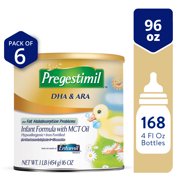 Enfamil Pregestimil Infant Formula with MCT Oil, for Fat Malabsorption Problems, Powder Can, 16 Oz (Pack of 6)