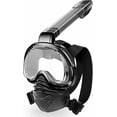 thumbnail image 5 of Full Face Snorkel Mask Panoramic with Camera Mount, Adults & Kids, Small Medium, 5 of 7