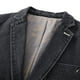 thumbnail image 3 of Chaqueta de hombre delgada, para jóvenes y de mediana edad, elegante, ajustada, para primavera y otoño, chaqueta vaquera informal de negocios., 3 of 5