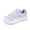 1-Blue254, variant on WZEIIOT Girls Athletic Sports Sneakers Glitter Sequins Platform Lace-Up Casual Comfortable Shoes