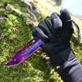 thumbnail image 5 of Dispatch 4.7" Multi-Color Fixed Blade, Hunting Knife, Camping Knife with Leather Sheath and Handle with Cord, 5 of 8