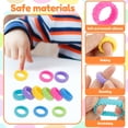 thumbnail image 3 of MesaSe Fidgets Toys Sensory Rings Safe Kid Toy Ring Versatile Finger Spinner Rings Relaxing Texture Stress Toys Portable Toys Kids Sensory Rings Spiky Sensory Rings for Stress Reducing, 3 of 10