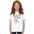 thumbnail image 5 of Beauty Takes City Sophisticated Girls Kids T Shirt Tees Teen Brisco Brands L, 5 of 6