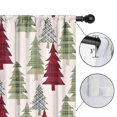 thumbnail image 4 of Blackout Kids Curtains,Multicolor Christmas Tree Pattern Childrens Insulated Curtains Set Of 2,Bedroom Essentials,Toddler Room Decor 52"x63", 4 of 5