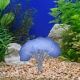 thumbnail image 6 of dajkiuy Fish Tank Landscaping Supplies - Fish Tank Accessories - Aquarium Decorations - Fluorescent Simulation Jellyfish - Silica gel, Blue, 6 of 6