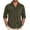 Army Green, variant on Men's Long Sleeve Button Down Shirt Lightweight Breathable Fitted Shirt