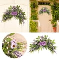 thumbnail image 3 of Uinagy Christmas Purple Wreath, 3 of 9
