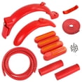 thumbnail image 1 of Electric Scooter Front Rear Mudguard Kit with Side Covers Handbrake Cover Anti-collision Strip for M365/Pro Electric Scooter, 1 of 6