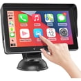 thumbnail image 1 of Estéreo de coche Hinine 7 HD Double Din con CarPlay y Android Auto, 1 of 6