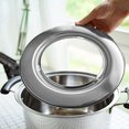 thumbnail image 3 of MasteelfCA 1Pc Stainless Steel Round Steamer Shelf Rack Pot Steaming Tray Stand Canner Rack, 3 of 8
