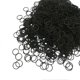 thumbnail image 1 of Mini Rubber Bands, Soft Elastic Bands, Premium Small Tiny Black Rubber Bands for Kids Hair, Braids Hair(1000 Pieces, Black), 1 of 4