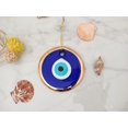 thumbnail image 4 of Ornamento colgante de pared Erbulus 3.5 Glass Blue Evil Eye, 4 of 6