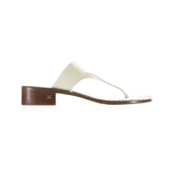 Sam Edelman Women's Jaynee Slide Sandal Ivory Leather 11M