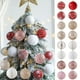 thumbnail image 2 of Bolas colgantes para árbol de Navidad, Bolas brillantes con lentejuelas de 8CM, decoración colgante para fiesta en casa, Año Nuevo 2023, 2 o 4 unidades, 2 of 4